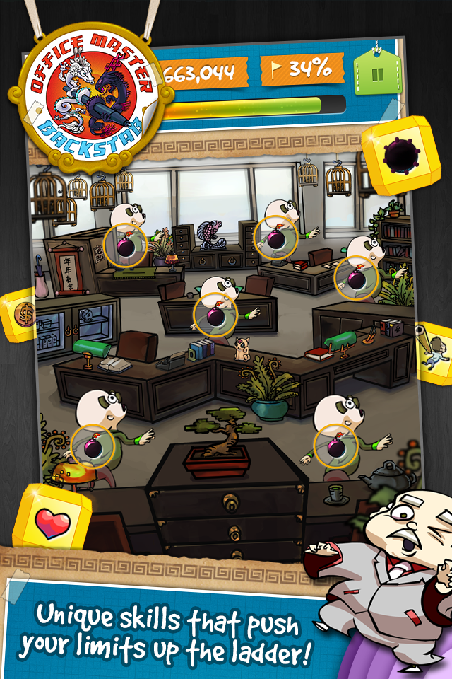 Image of Office Master: Backstab for iPhone
